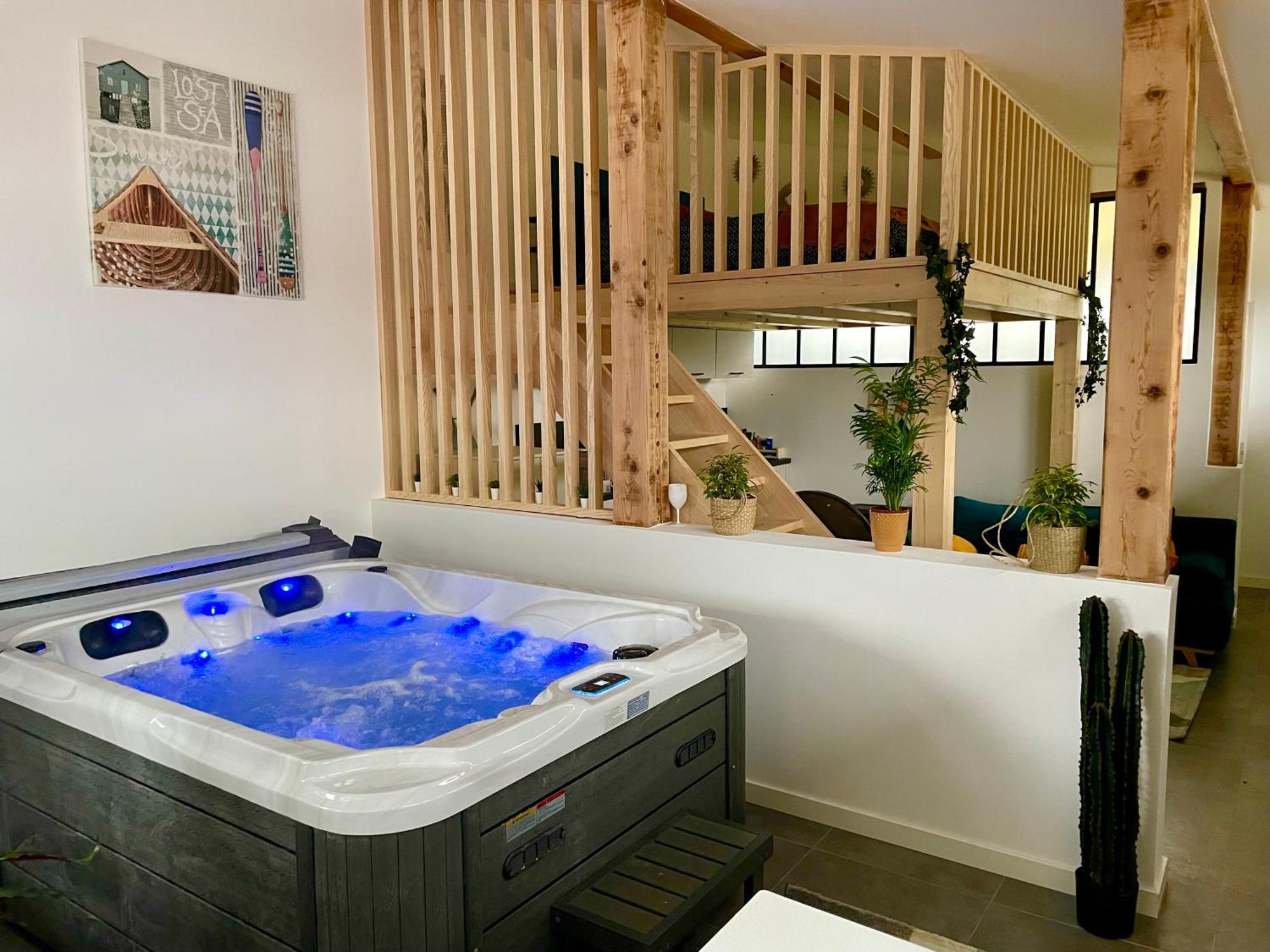 شقة Loft Avec Jacuzzi Et Terrasse Prives سُفرييه المظهر الخارجي الصورة